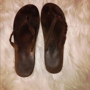 Brown braided- Rainbows